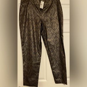 Cato Gold with Black Slacks, size 16